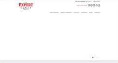 Desktop Screenshot of expertrealtyco.com